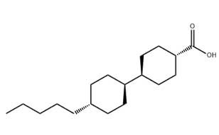 Trans-4-pentyl-(1.1bicyclohexyl)4-carboxylic acid